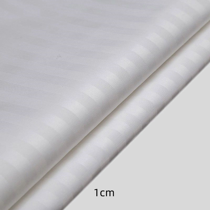 Hosszú kapocs pamut TC330 szatén csíkos szálloda textil ágynemű szövet